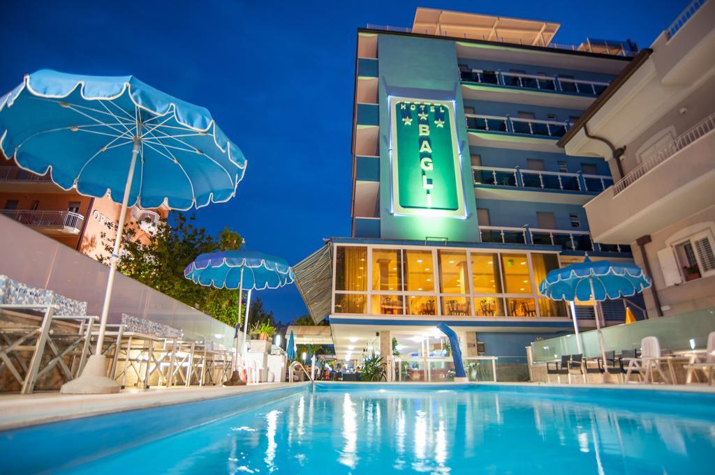 Hotel Bagli Rimini Kültér fotó